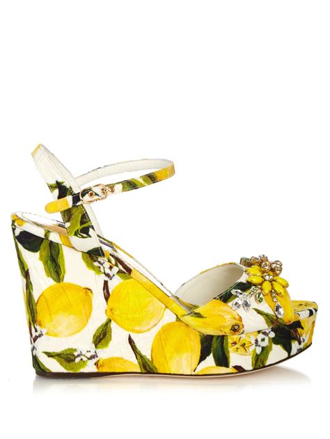 dolce gabbana cloth sandals two metal clasp|dolce gabbana sandals lemon.